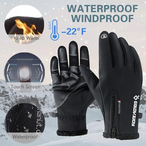 Unisex Winter Warm Waterproof Touch Screen Gloves