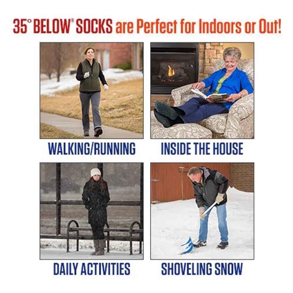 35ºF BELOW ULTIMATE COMFORT SOCKS, 3 PAIRS/Set