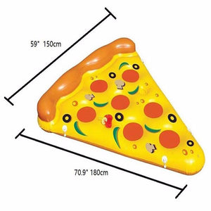 Summer Swimming Float Inflatable Pizza Floating Mattress