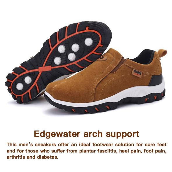 2023 Men's Breathable Outdoor Lightweight Walking Slip On Sneakers