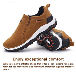 2023 Men's Breathable Outdoor Lightweight Walking Slip On Sneakers