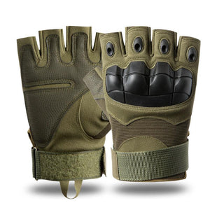 Hard Knuckle Fingerless Tactical Glove