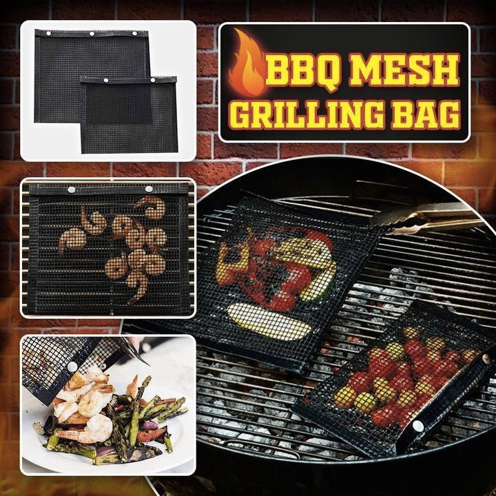 【Buy 3 Get Free Shipping】Non-Stick BBQ Mesh Grilling Bag