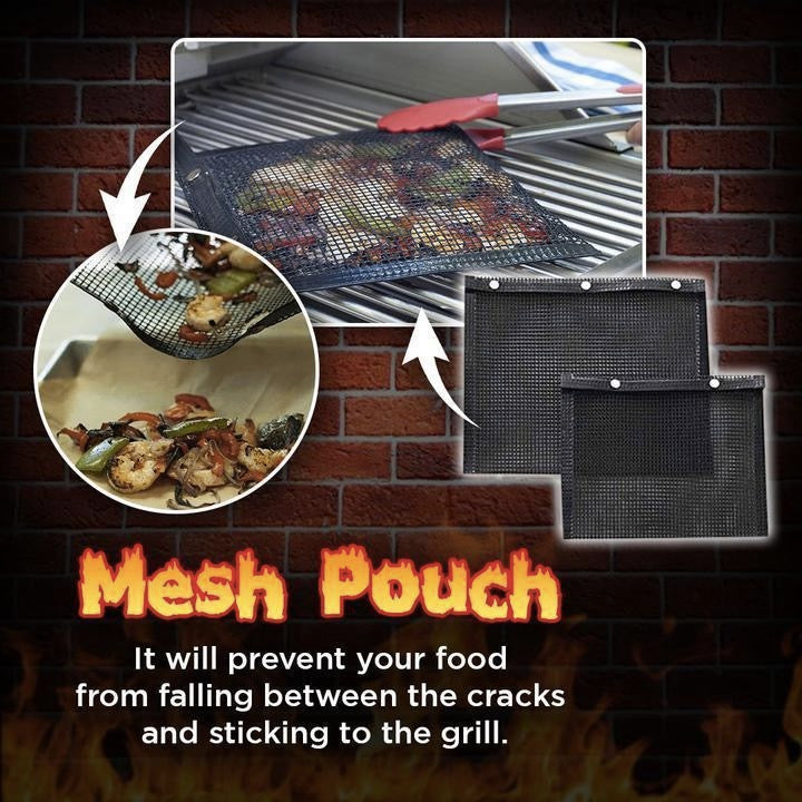 【Buy 3 Get Free Shipping】Non-Stick BBQ Mesh Grilling Bag