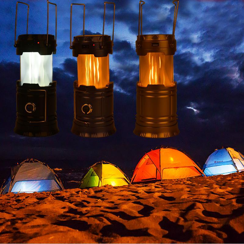 3 In 1 Portable Outdoor LED Camping Lantern