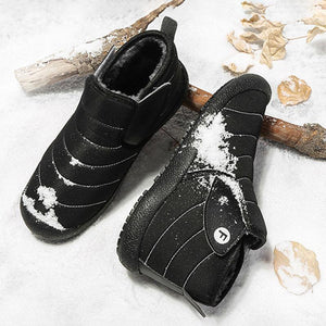 Men's Cotton Warm Winter Slip-on Outdoor Snow Boots