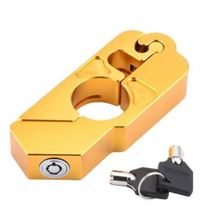 Motorcycle Safety Handlebar Lock Security Grip Stainless Steel Lock