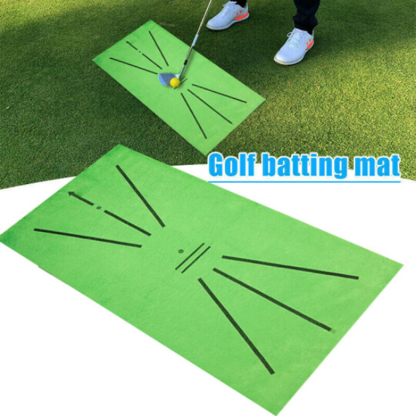 Golf Training Mat for Swing Detection Batting