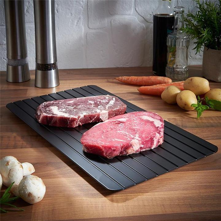 2-in-1 Rapid Defrosting Meat Tray Chopping Board