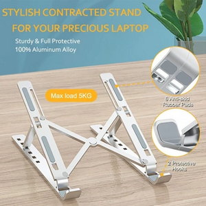 Adjustable Foldable Laptop Stand Non-Slip Desktop Holder