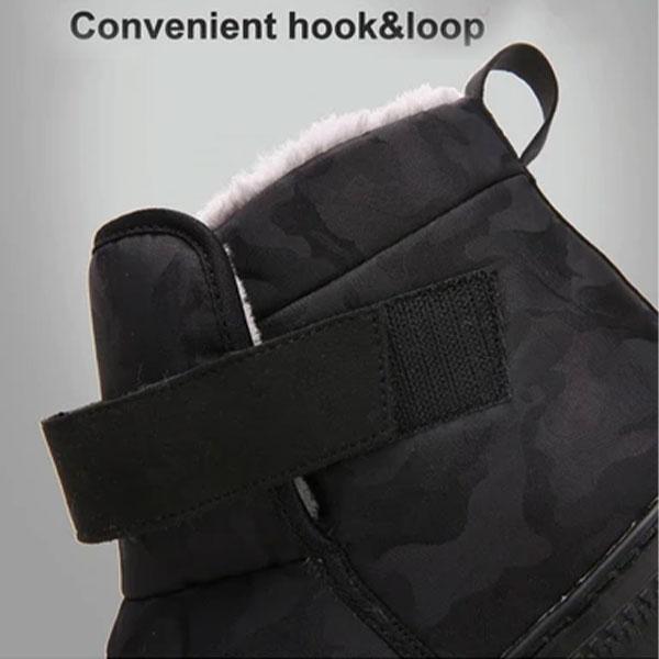 2022 WARM FUR PLUSH ANKLE WATERPROOF COUPLE SNOW BOOTS