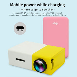 Home Mini Micro 1080P Projector