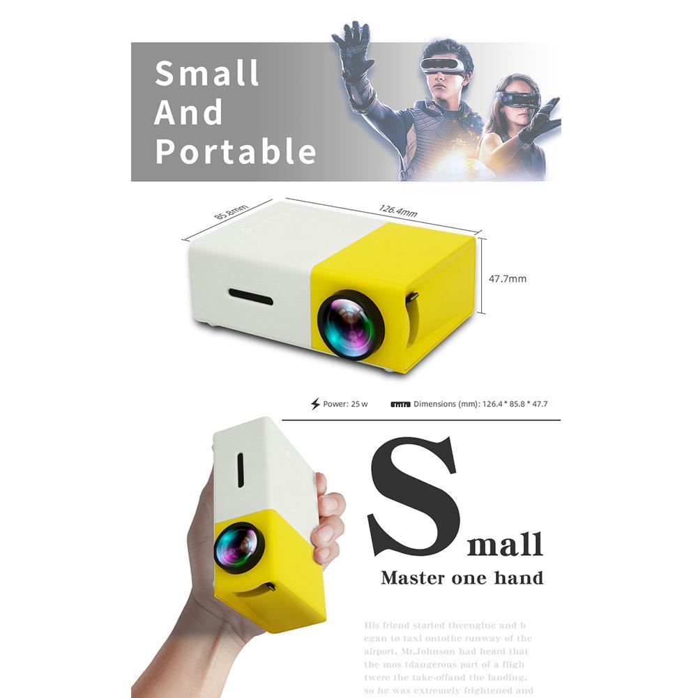 Home Mini Micro 1080P Projector