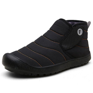 Men's Cotton Warm Winter Slip-on Outdoor Snow Boots