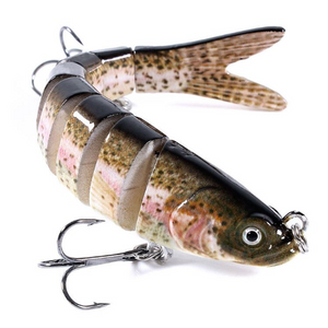 Lifelike Fishing Lure Flexible Premium Realistic Bass Lures