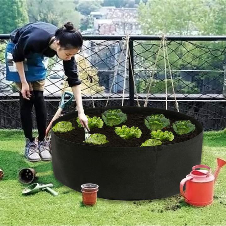 Round Garden Raised Planting Bed