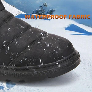 2022 WARM FUR PLUSH ANKLE WATERPROOF COUPLE SNOW BOOTS