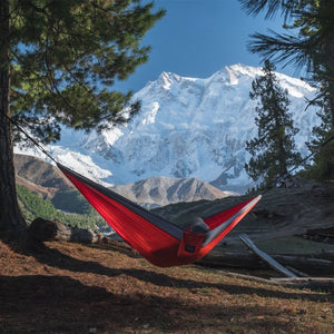 Camping Hammock with Tree Straps