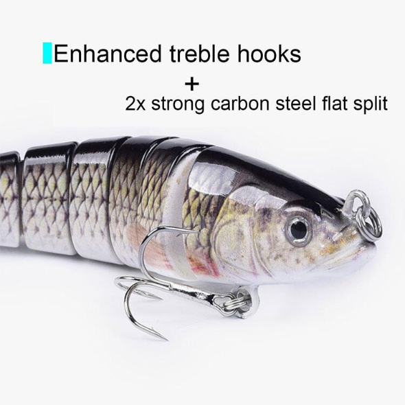 Lifelike Fishing Lure Flexible Premium Realistic Bass Lures