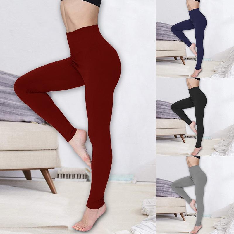 Ladies sexy solid seamless tights