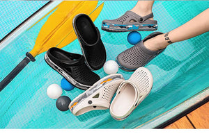 2022 summer casual men's hole shoes outdoor beach