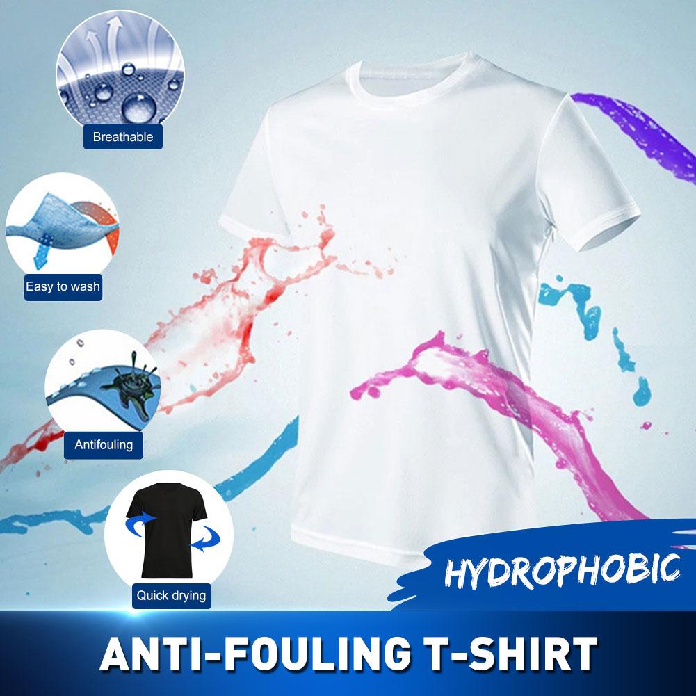 Dirty-proof and waterproof men's T-shirt