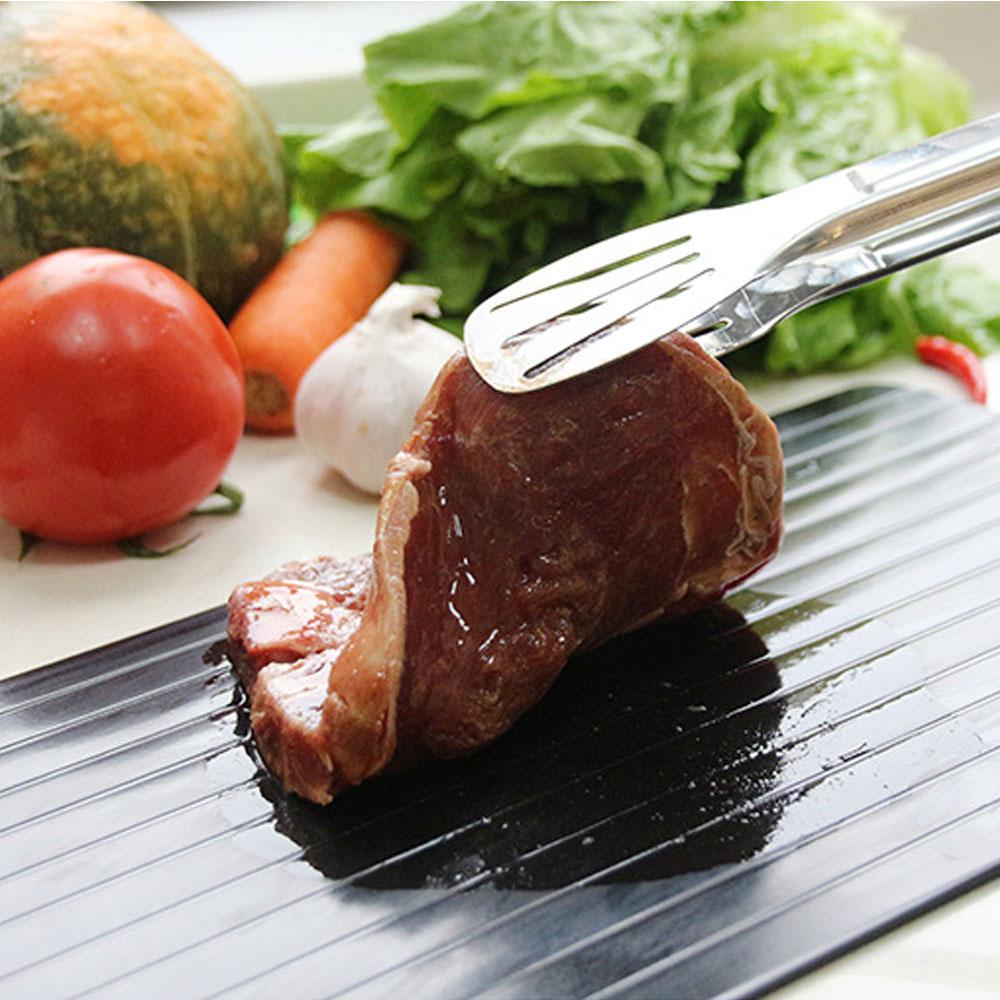 2-in-1 Rapid Defrosting Meat Tray Chopping Board