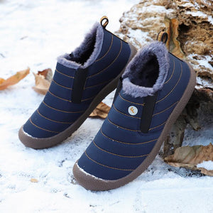 Men's Cotton Velvet Winter Warm Non-slip Shoes