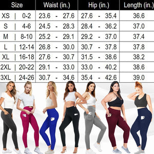 Align High Waist Stretch Tummy Booty Slimming Butt Lift Leggings with Pockets