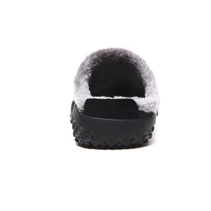 Waterproof Men's Winter Home Slippers Warm Cotton Shoes