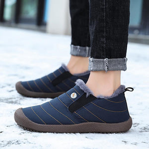 Men's Cotton Velvet Winter Warm Non-slip Shoes