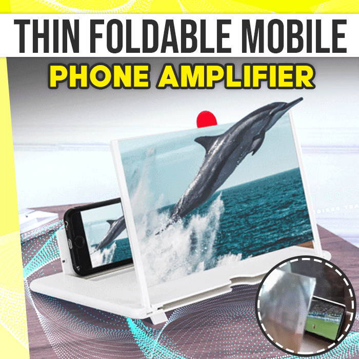 3D Screen Thin Foldable Mobile Phone Amplifier Eye Protection Screen Enlarger