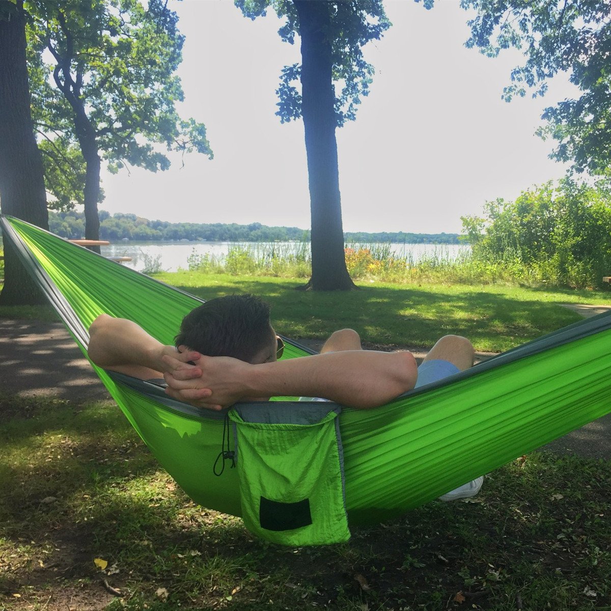 Camping Hammock with Tree Straps