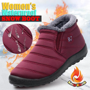 Winter Snow Boots Fur Lined Warm Boots Waterproof Outdoor Booties