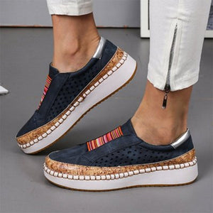 Womens Breathable Flat Bottom Bunion Corrector Sneaker Shoes