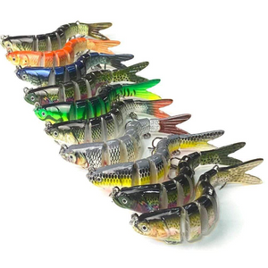 Lifelike Fishing Lure Flexible Premium Realistic Bass Lures