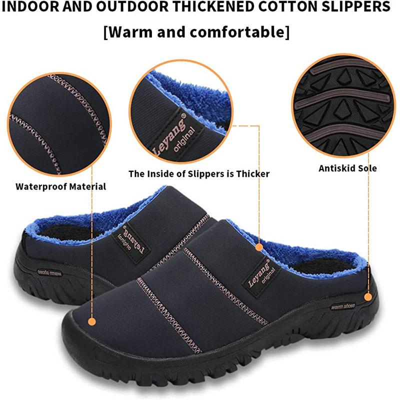 Women Waterproof Non-slip Slippers Home Shoes