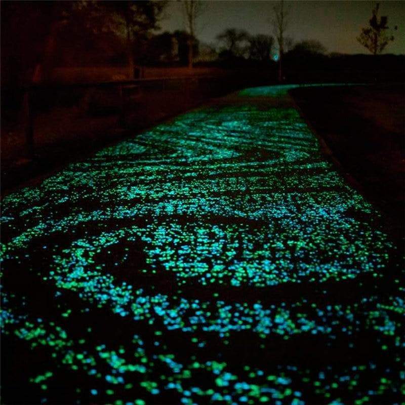 Glow in the Dark Garden Pebbles