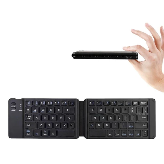 Metal Bluetooth Foldable Keyboard