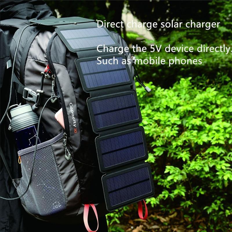 Folding 10W Solar Cells Charger