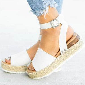 Platform Wedge Sandal Shoes for Bunion Rectification