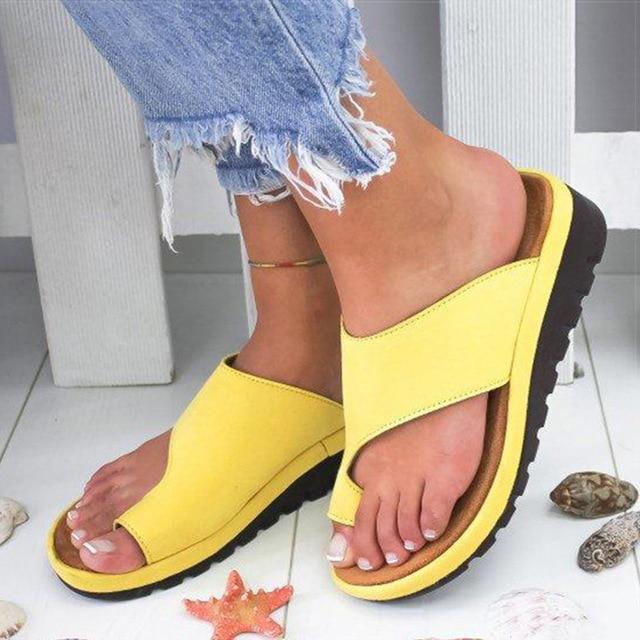 🔥50% Off🔥Orthopedic Premium Toe Corrector Bunion Comfy Foot Sandals