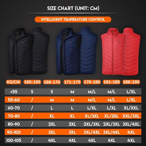 Unisex Warming Heated Vests