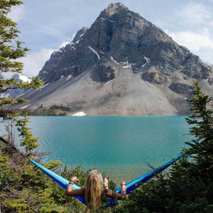 Camping Hammock with Tree Straps