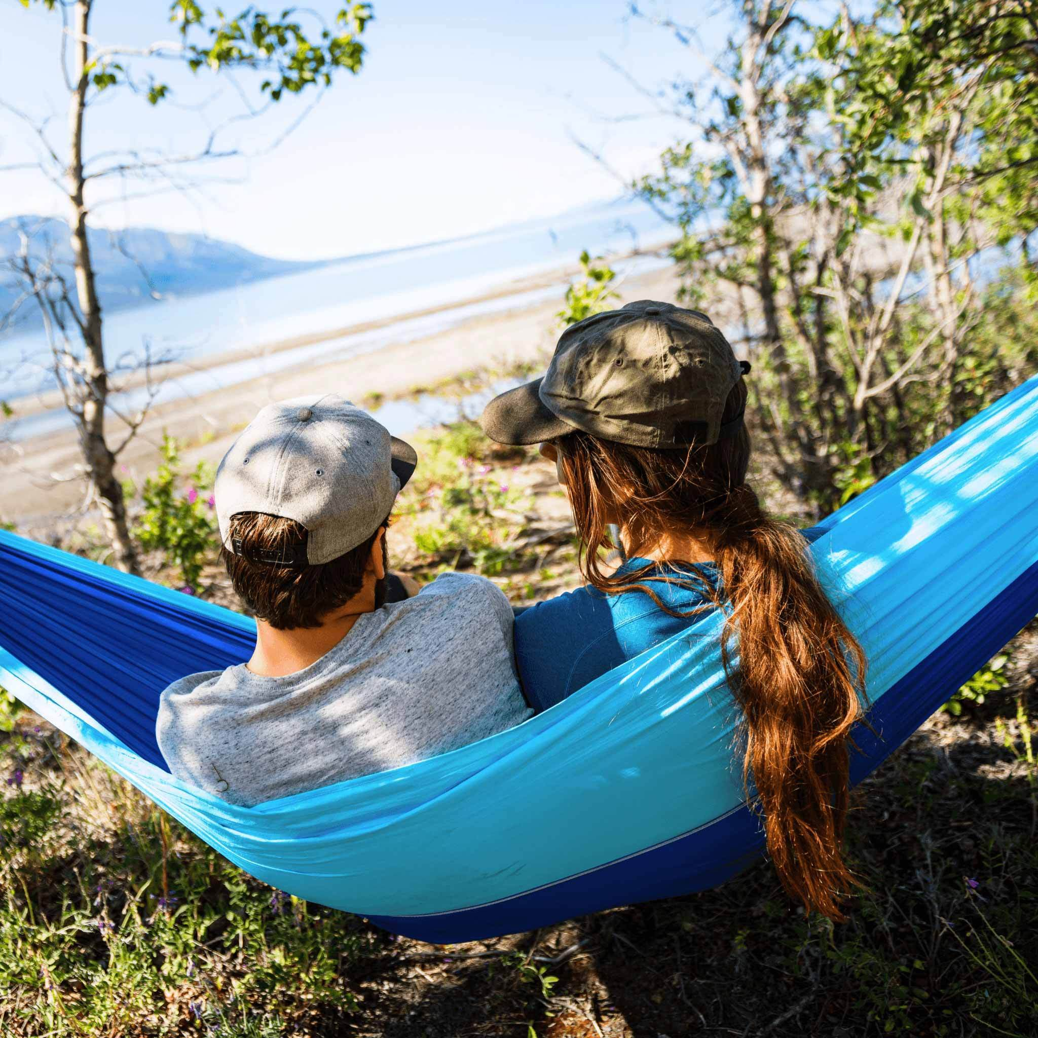 Camping Hammock with Tree Straps